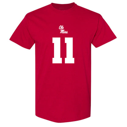 Ole Miss - NCAA Football : Keaton Thomas - Replica Shersey T-Shirt-0
