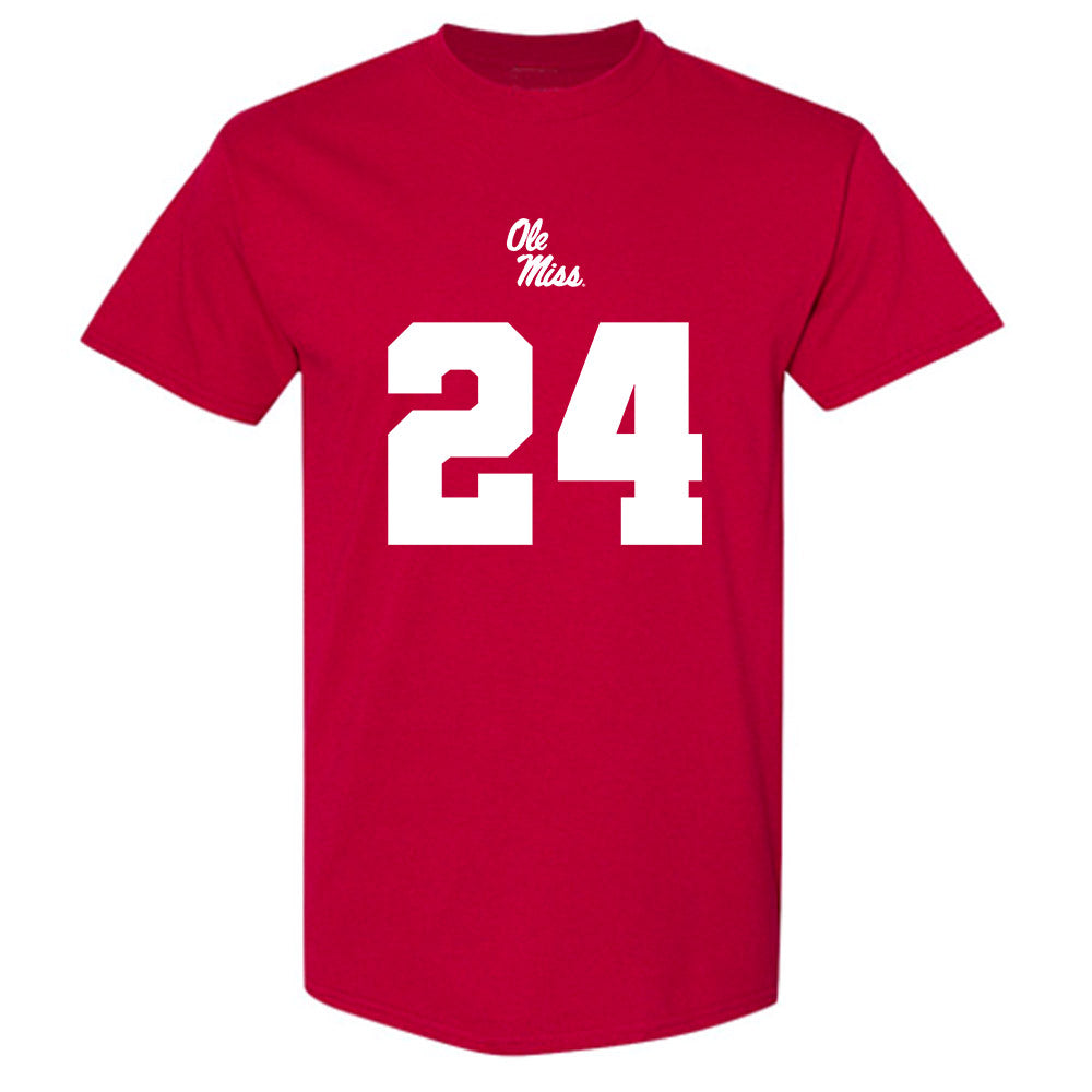 Ole Miss - NCAA Football : Andy Jaffe - Replica Shersey T-Shirt-0