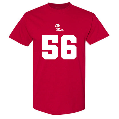 Ole Miss - NCAA Football : Mason Waddle - Replica Shersey T-Shirt-0