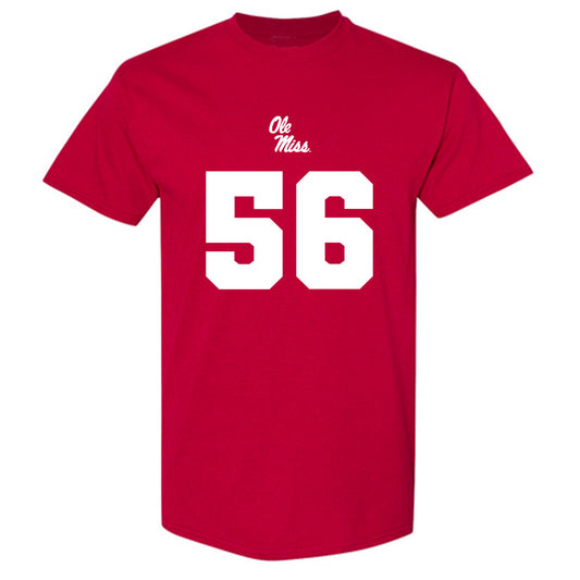 Ole Miss - NCAA Football : Mason Waddle - Replica Shersey T-Shirt-0
