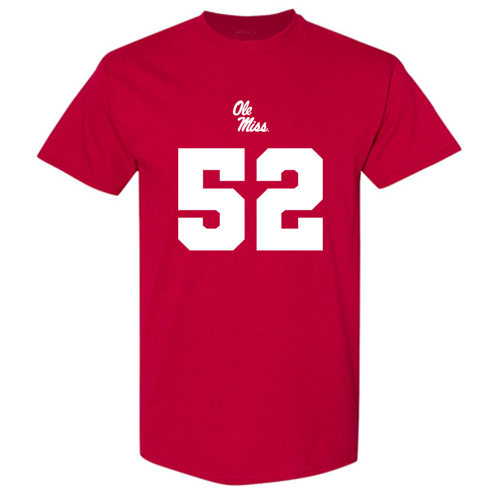 Ole Miss - NCAA Football : Cooper Johnson - Replica Shersey T-Shirt-0