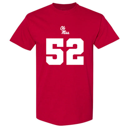 Ole Miss - NCAA Football : Cooper Johnson - Replica Shersey T-Shirt-0
