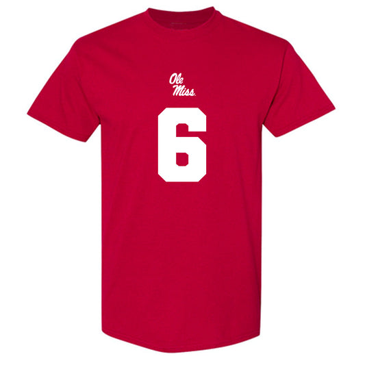 Ole Miss - NCAA Football : Trinidad Chambliss - Replica Shersey T-Shirt-0