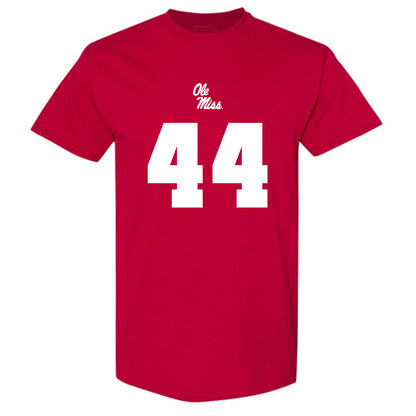 Ole Miss - NCAA Football : Caleb Blankenship - Replica Shersey T-Shirt-0