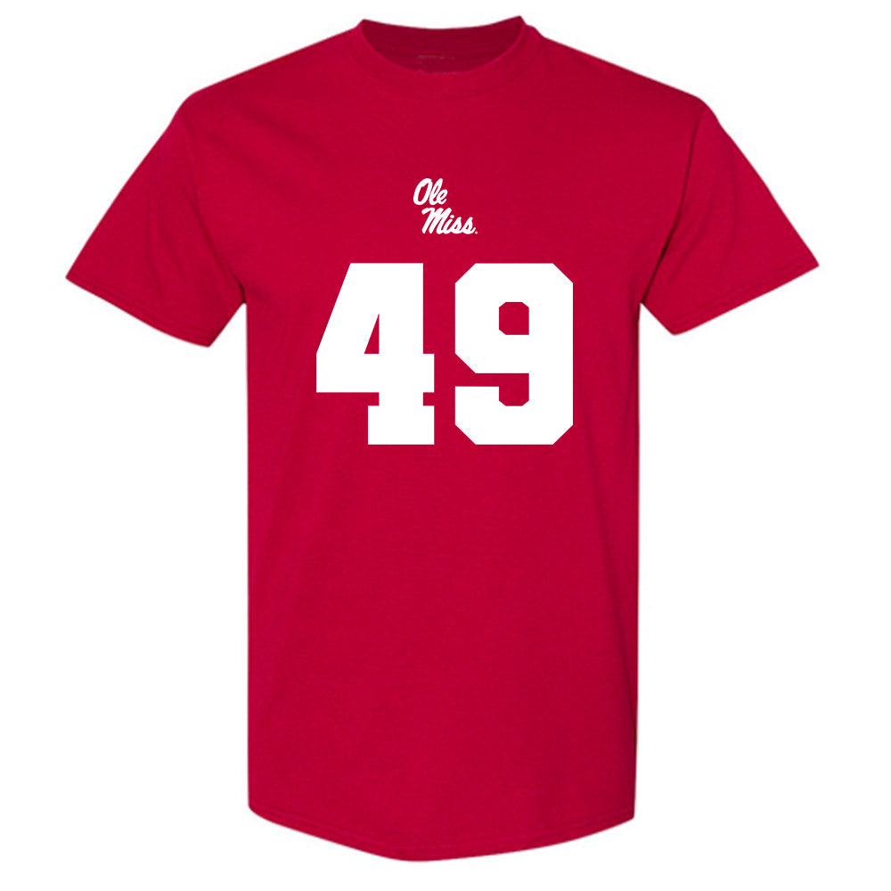 Ole Miss - NCAA Football : Sean Judge - Replica Shersey T-Shirt-0
