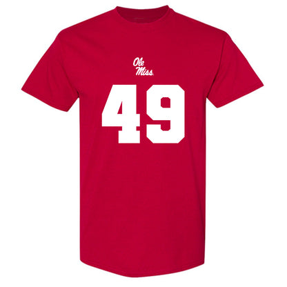 Ole Miss - NCAA Football : Sean Judge - Replica Shersey T-Shirt-0