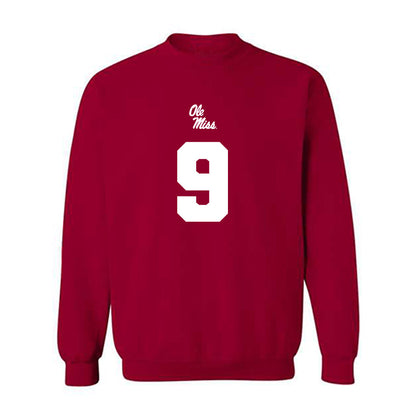 Ole Miss - NCAA Football : Jehiem Oatis - Replica Shersey Crewneck Sweatshirt-0