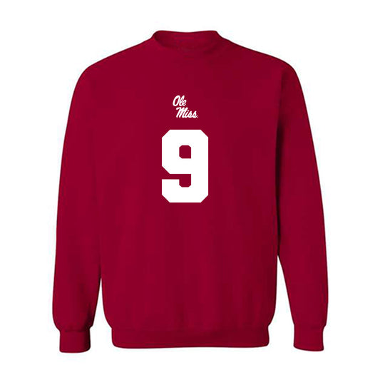Ole Miss - NCAA Football : Jehiem Oatis - Replica Shersey Crewneck Sweatshirt-0