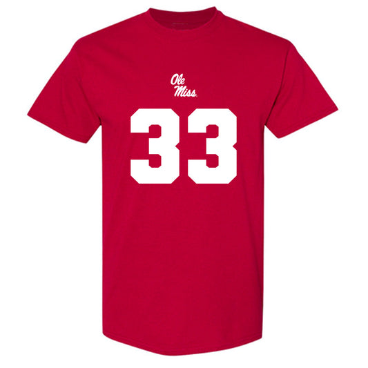 Ole Miss - NCAA Football : Oscar Bird - Replica Shersey T-Shirt-0