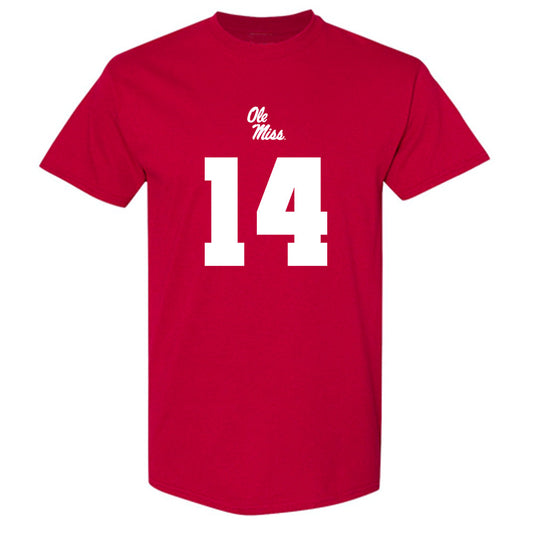 Ole Miss - NCAA Football : Walker Howard - Replica Shersey T-Shirt-0