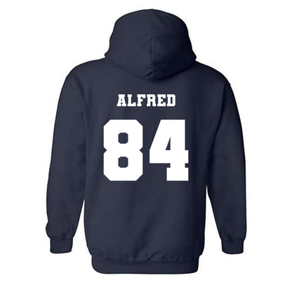 Ole Miss - NCAA Football : Dillon Alfred - Replica Shersey Hooded Sweatshirt-1