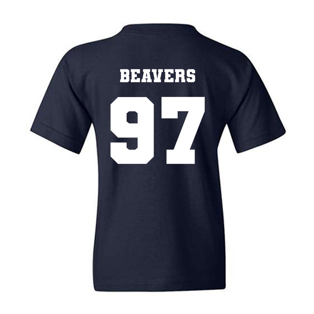 Ole Miss - NCAA Football : Kamron Beavers - Replica Shersey Youth T-Shirt-1