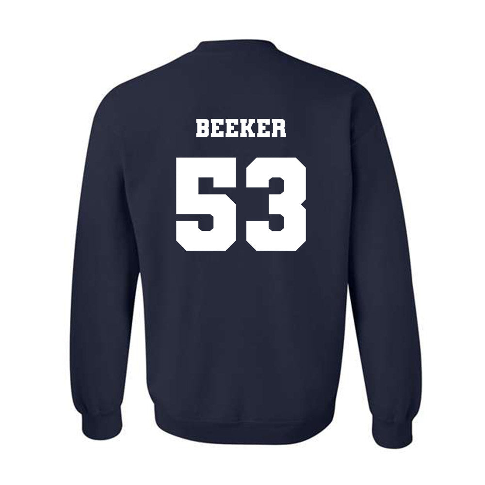 Ole Miss - NCAA Football : Ford Beeker - Replica Shersey Crewneck Sweatshirt-1
