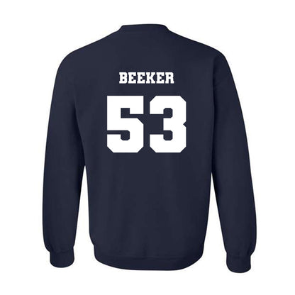 Ole Miss - NCAA Football : Ford Beeker - Replica Shersey Crewneck Sweatshirt-1