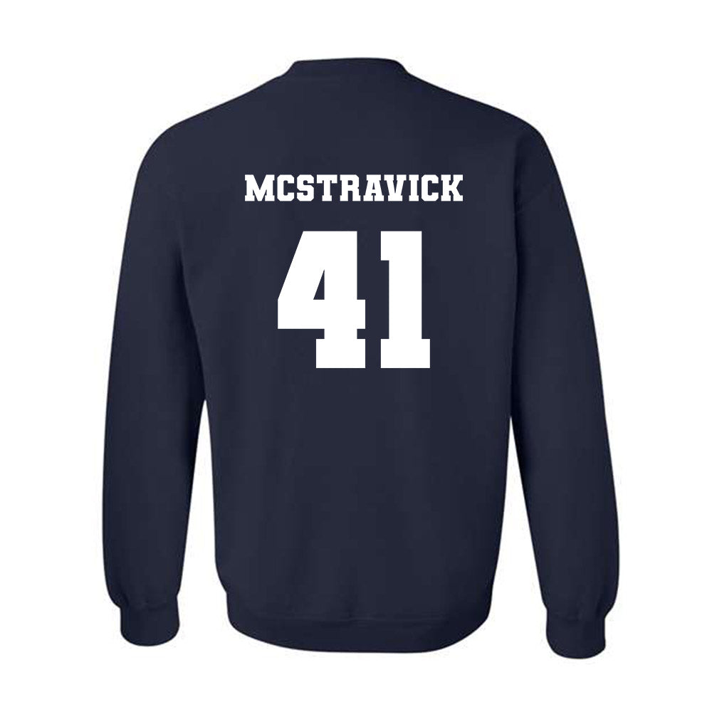 Ole Miss - NCAA Football : Peter Mcstravick - Replica Shersey Crewneck Sweatshirt-1