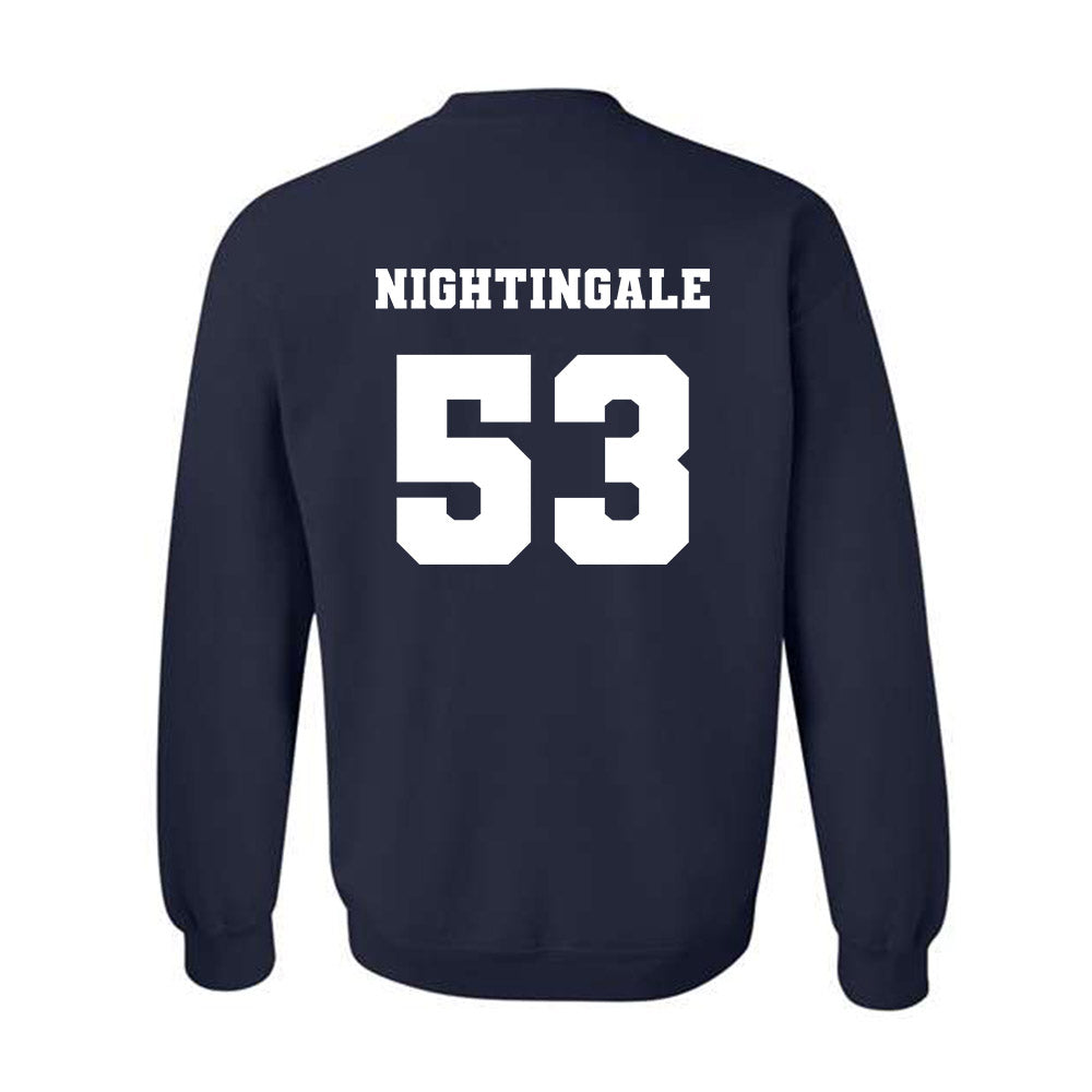 Ole Miss - NCAA Football : Trey Nightingale - Replica Shersey Crewneck Sweatshirt-1
