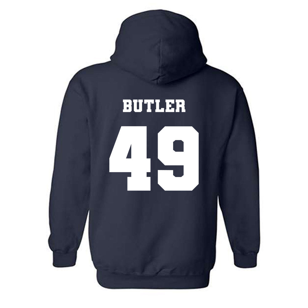 Ole Miss - NCAA Football : Tah'J Butler - Replica Shersey Hooded Sweatshirt-1
