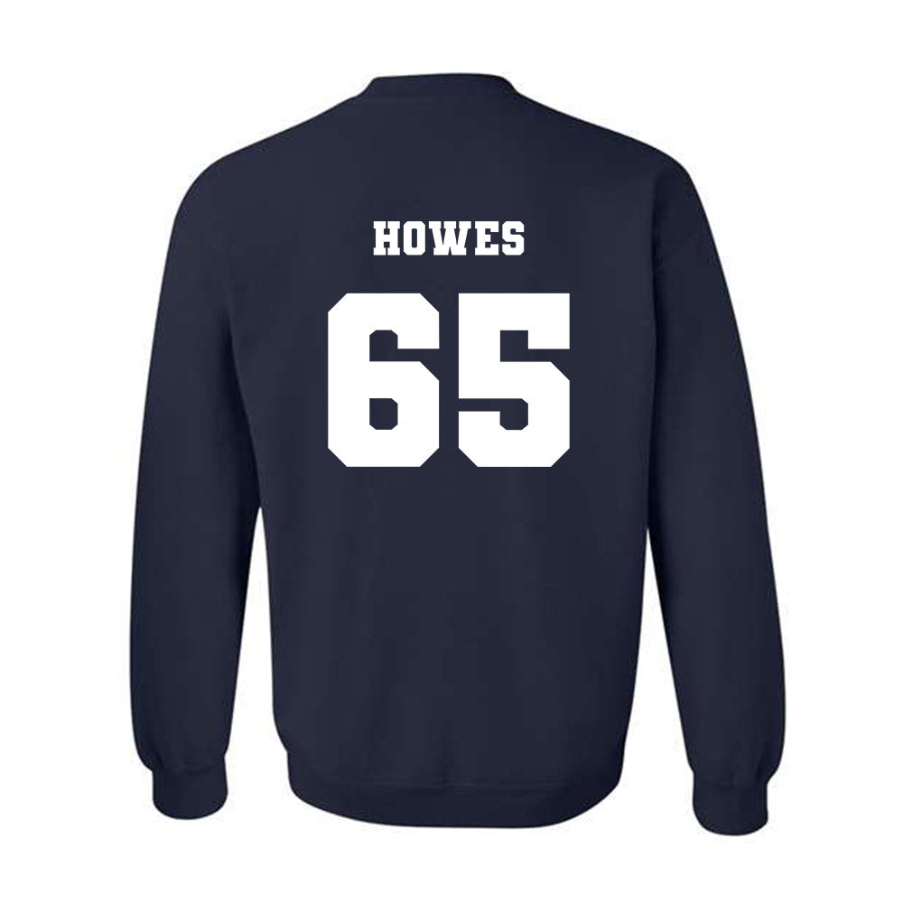 Ole Miss - NCAA Football : Connor Howes - Replica Shersey Crewneck Sweatshirt-1