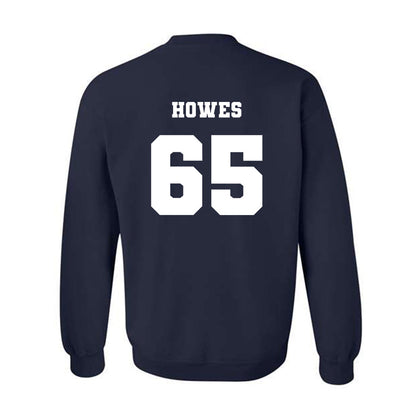 Ole Miss - NCAA Football : Connor Howes - Replica Shersey Crewneck Sweatshirt-1