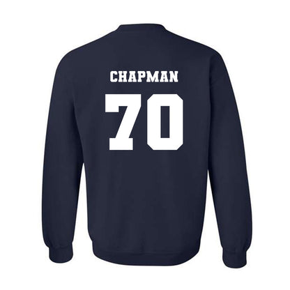Ole Miss - NCAA Football : Jalan Chapman - Replica Shersey Crewneck Sweatshirt-1
