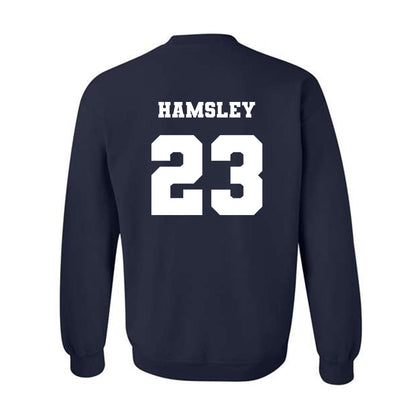 Ole Miss - NCAA Football : George Hamsley - Replica Shersey Crewneck Sweatshirt-1