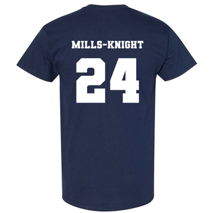 Ole Miss - NCAA Football : Shekai Mills-Knight - Replica Shersey T-Shirt-1