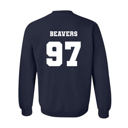 Ole Miss - NCAA Football : Kamron Beavers - Replica Shersey Crewneck Sweatshirt-1