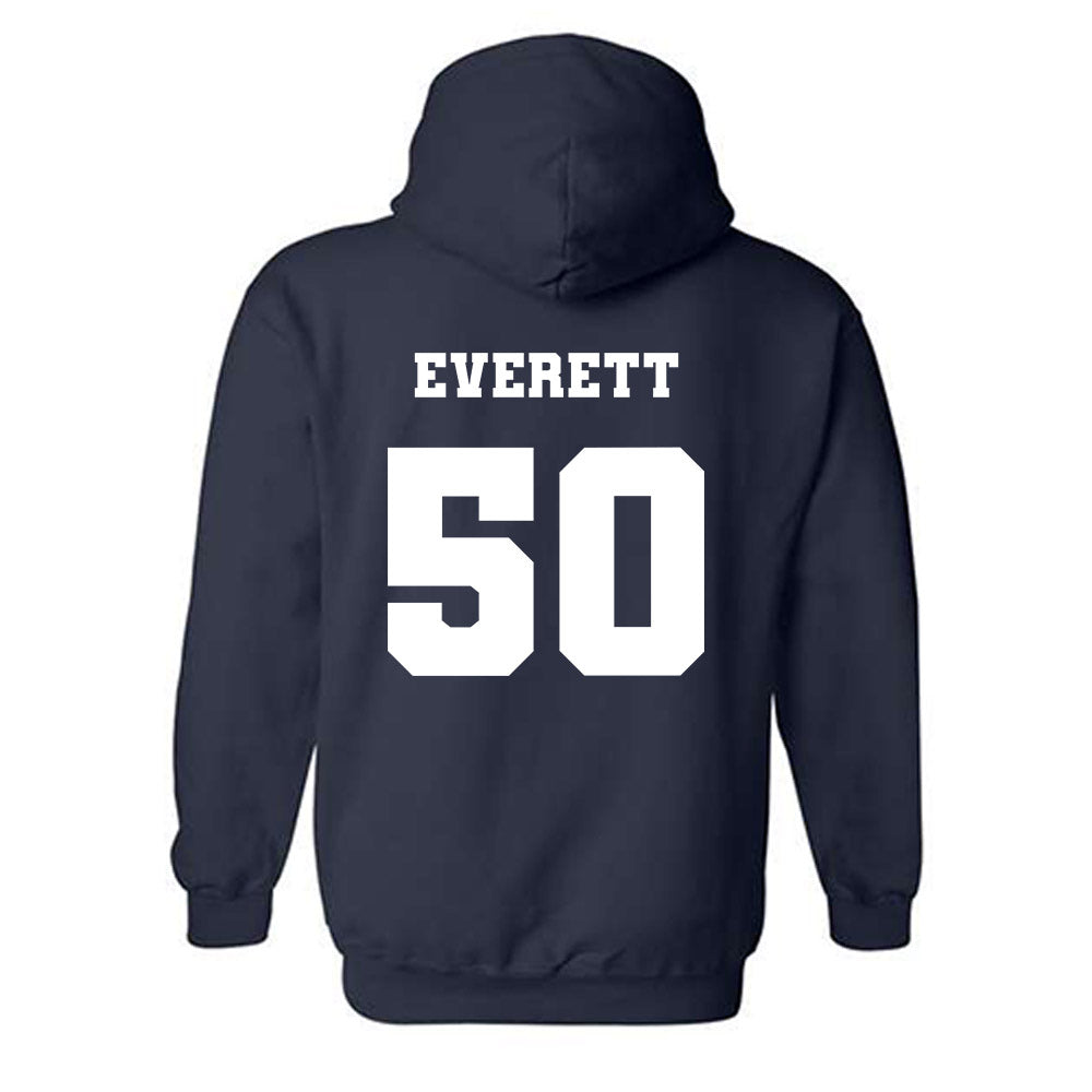Ole Miss - NCAA Football : Troy Everett - Replica Shersey Hooded Sweatshirt-1