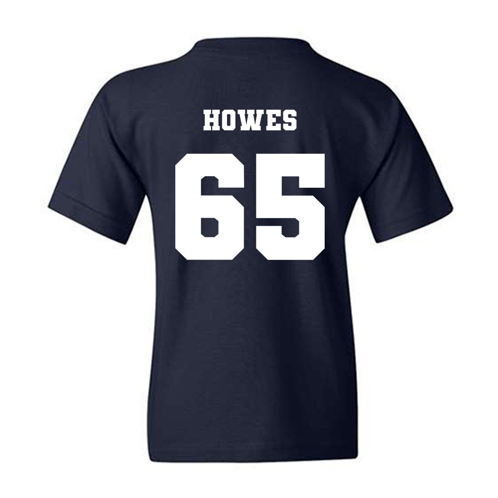 Ole Miss - NCAA Football : Connor Howes - Replica Shersey Youth T-Shirt-1