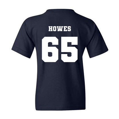 Ole Miss - NCAA Football : Connor Howes - Replica Shersey Youth T-Shirt-1