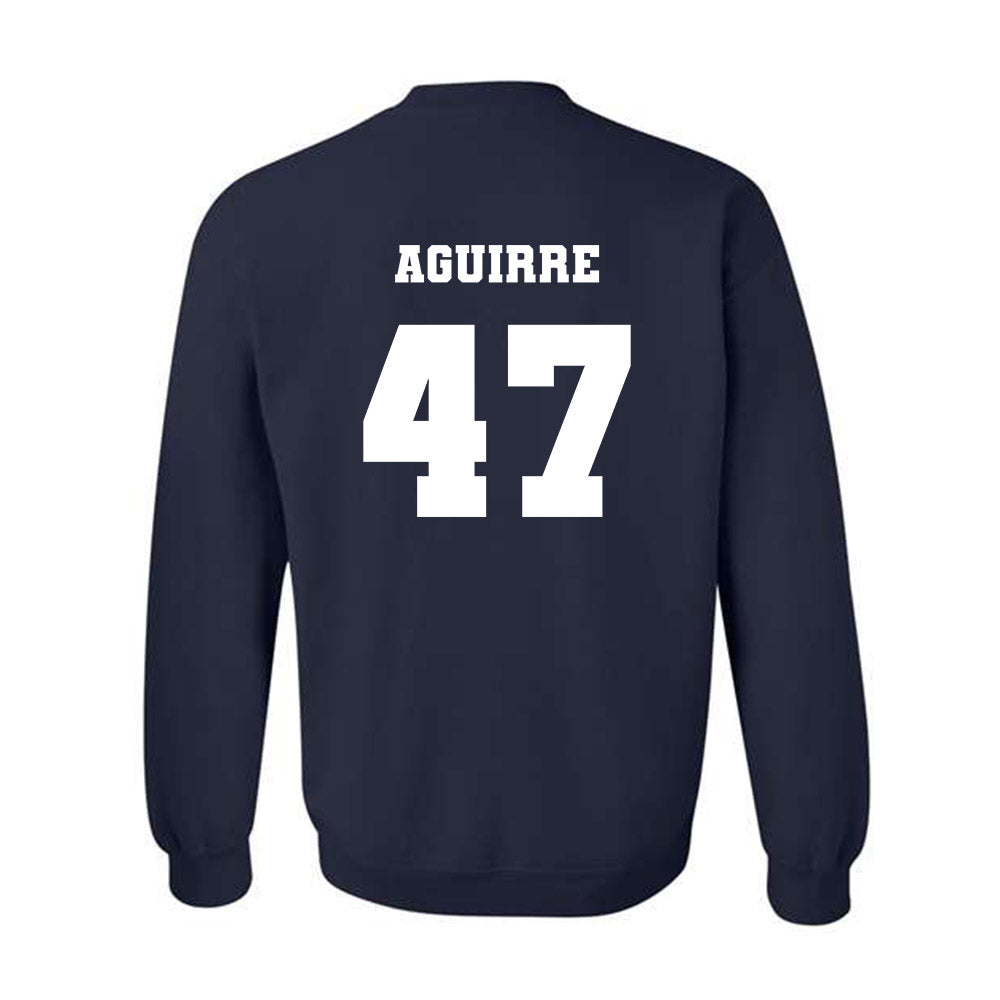 Ole Miss - NCAA Football : Anthony Aguirre - Replica Shersey Crewneck Sweatshirt-1