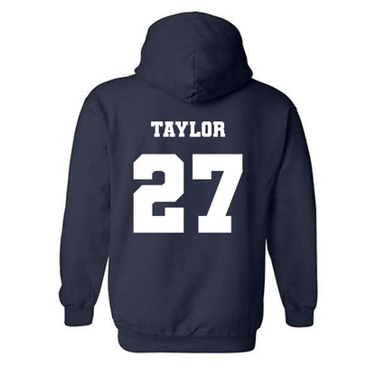 Ole Miss - NCAA Football : Macaleb Taylor - Replica Shersey Hooded Sweatshirt-1