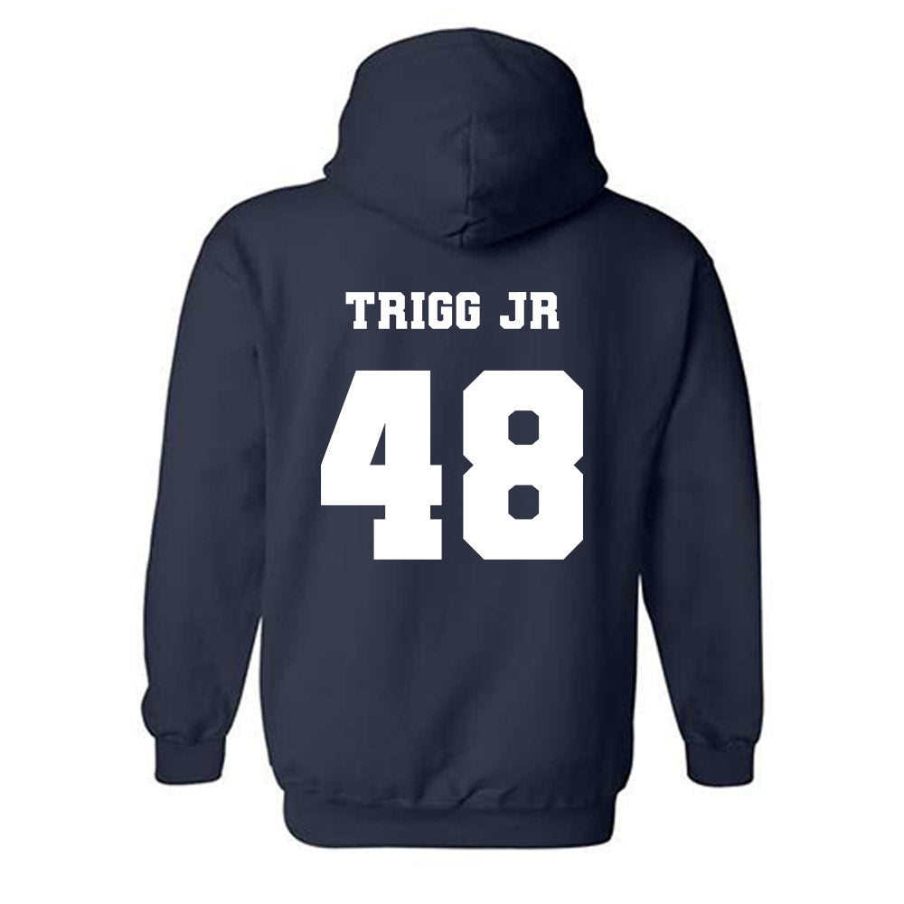 Ole Miss - NCAA Football : Mark Trigg Jr - Replica Shersey Hooded Sweatshirt-1