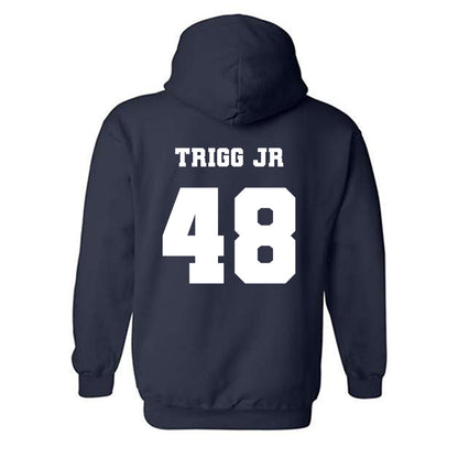 Ole Miss - NCAA Football : Mark Trigg Jr - Replica Shersey Hooded Sweatshirt-1