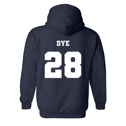 Ole Miss - NCAA Football : Joshua Dye - Replica Shersey Hooded Sweatshirt-1