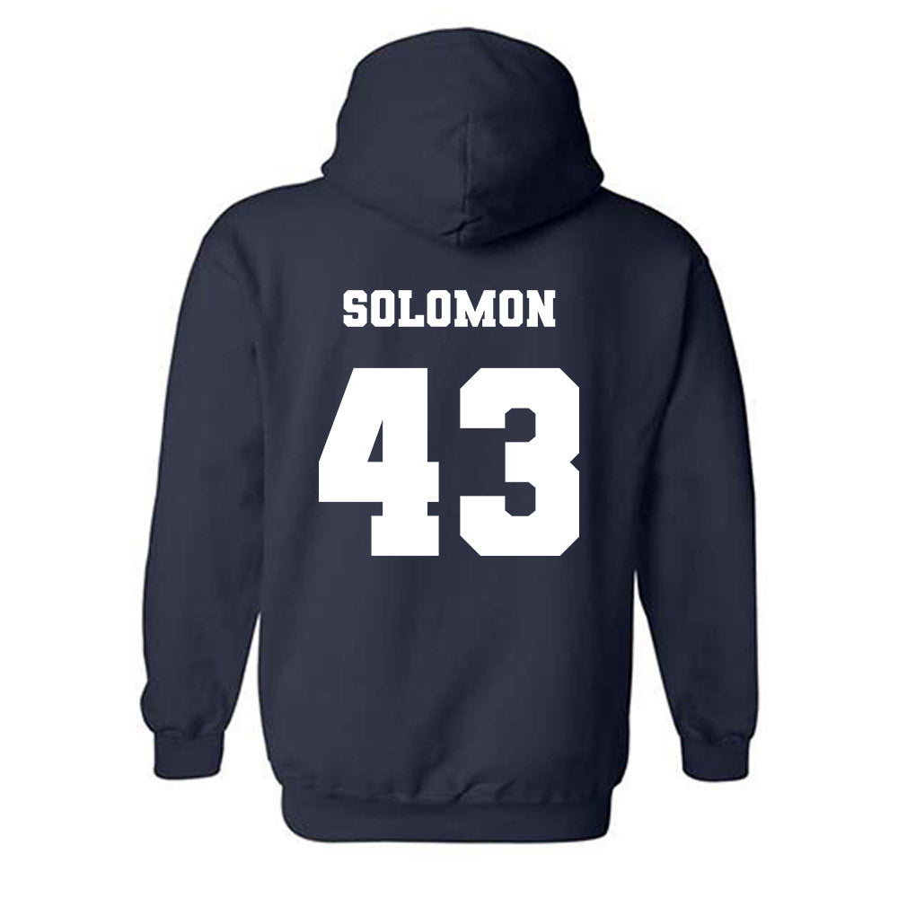 Ole Miss - NCAA Football : Isreal Solomon - Replica Shersey Hooded Sweatshirt-1