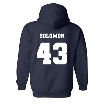 Ole Miss - NCAA Football : Isreal Solomon - Replica Shersey Hooded Sweatshirt-1