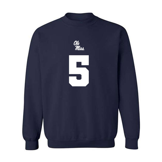 Ole Miss - NCAA Football : Kam Franklin - Replica Shersey Crewneck Sweatshirt-0