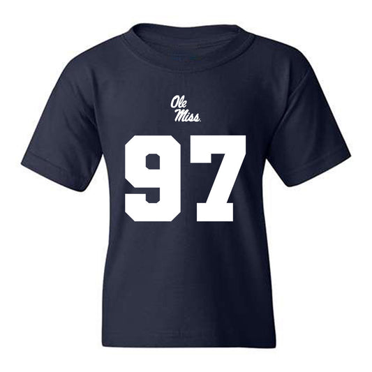 Ole Miss - NCAA Football : Kamron Beavers - Replica Shersey Youth T-Shirt-0