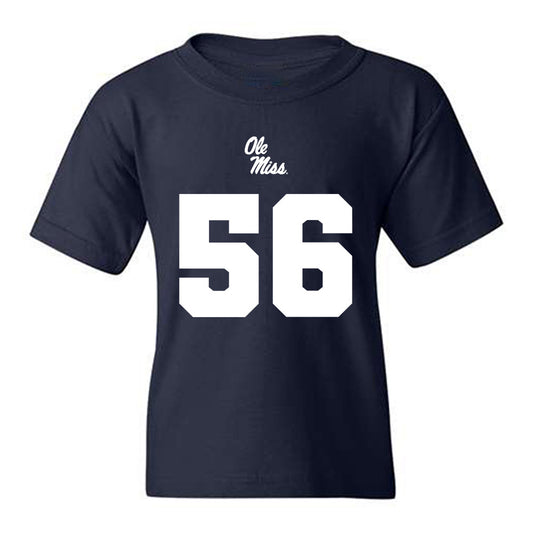 Ole Miss - NCAA Football : Hayden Parker - Replica Shersey Youth T-Shirt-0