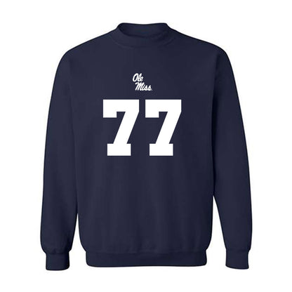 Ole Miss - NCAA Football : Enoch Wangoy - Replica Shersey Crewneck Sweatshirt-0