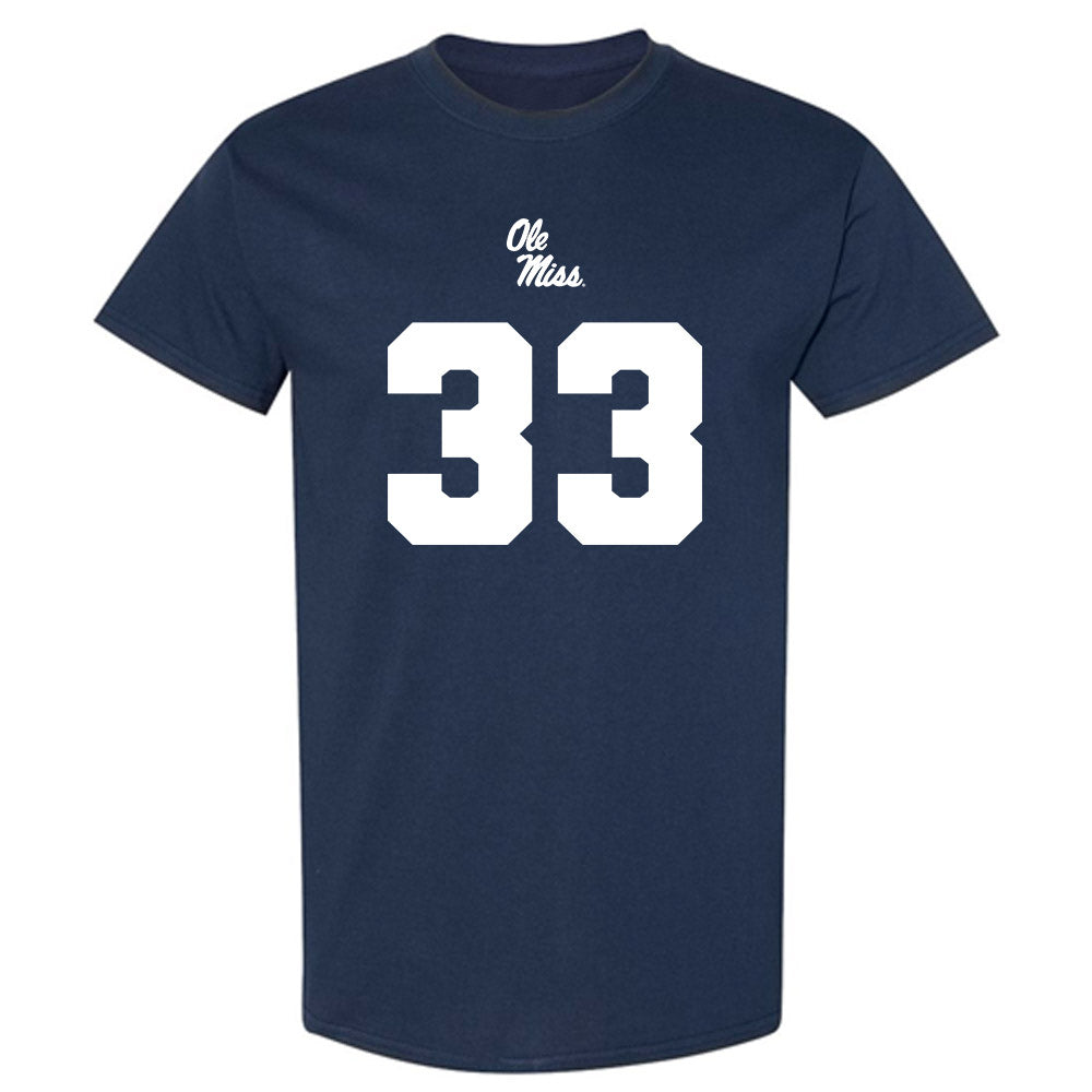 Ole Miss - NCAA Football : Oscar Bird - Replica Shersey T-Shirt-0