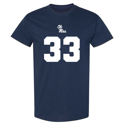 Ole Miss - NCAA Football : Oscar Bird - Replica Shersey T-Shirt-0