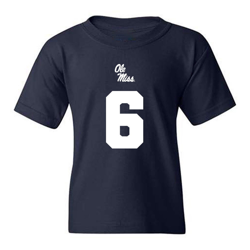 Ole Miss - NCAA Football : Joenel Aguero - Replica Shersey Youth T-Shirt-0
