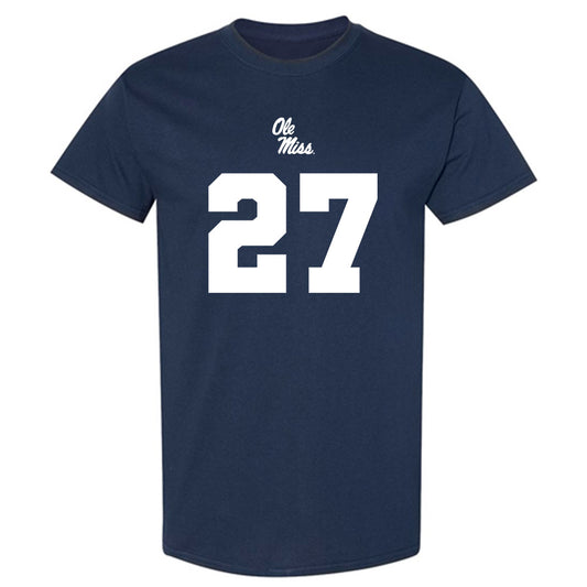 Ole Miss - NCAA Football : Macaleb Taylor - Replica Shersey T-Shirt-0