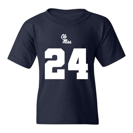 Ole Miss - NCAA Football : Shekai Mills-Knight - Replica Shersey Youth T-Shirt-0