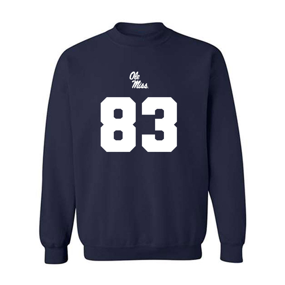 Ole Miss - NCAA Football : Levi Blount - Replica Shersey Crewneck Sweatshirt-0