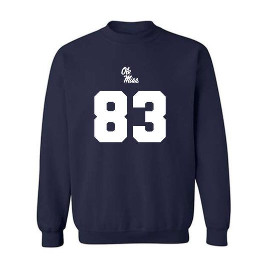 Ole Miss - NCAA Football : Levi Blount - Replica Shersey Crewneck Sweatshirt-0