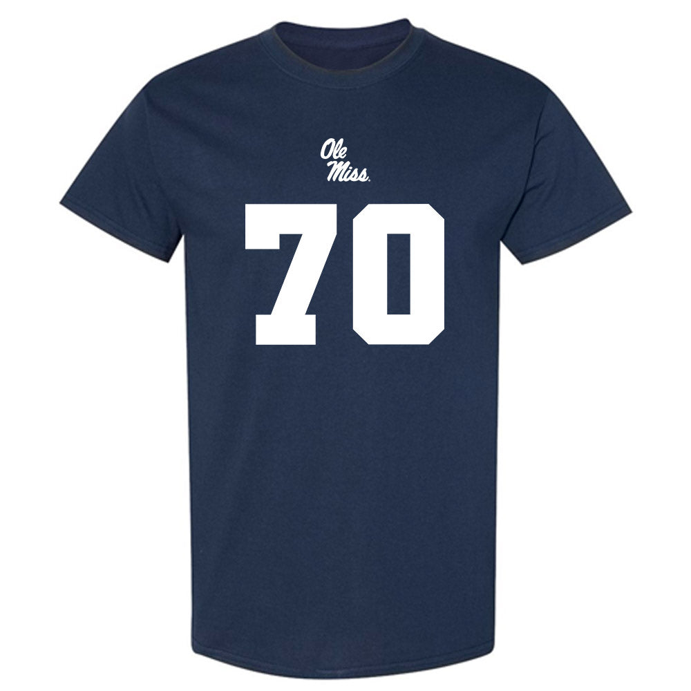 Ole Miss - NCAA Football : Jalan Chapman - Replica Shersey T-Shirt-0