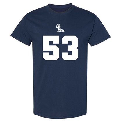 Ole Miss - NCAA Football : Trey Nightingale - Replica Shersey T-Shirt-0